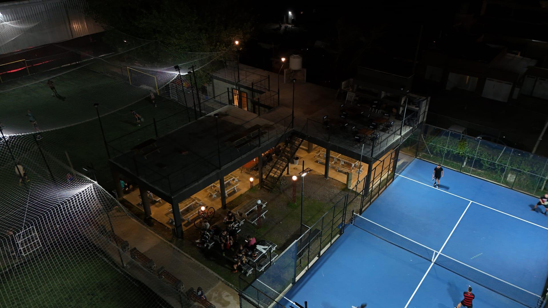Cancha de pádel techada en Tercer Tiempo Paraná